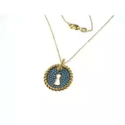 Girocollo lock blue