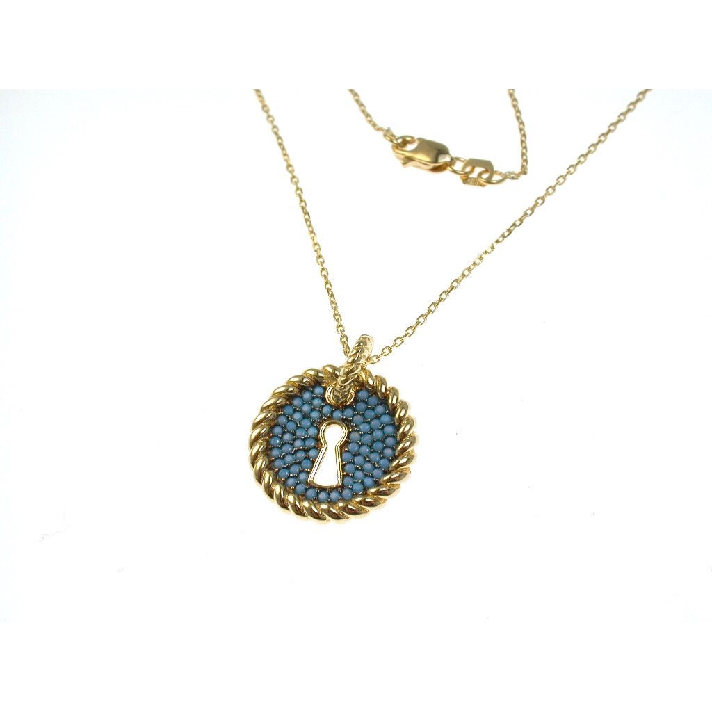 Girocollo lock blue