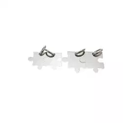 Ciondolo Puzzle Oro Bianco divisibile