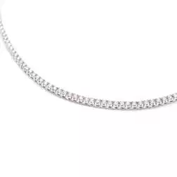 Bracciale Tennis Diamanti Squadrato Small 1,7mm
