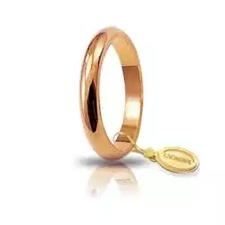 Fede Classica Francesina 4gr UNOAERRE Oro Rosa