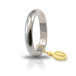 Wedding Band 4gr UNOAERRE in white gold
