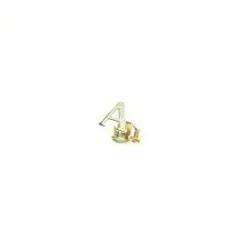 MONO Orecchino Lettera Iniziale Oro Giallo 18kt