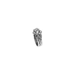 Puzzle Ring 18kt White Gold Small