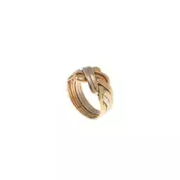 Anello Puzzle Tre Colori Grande