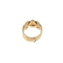 Puzzle Ring 18kt Yellow Gold Big