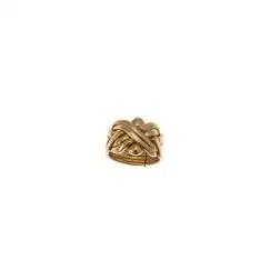 Anello Puzzle Oro Giallo Grande