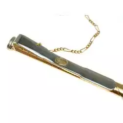 Fermacravatta righe oblique
