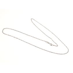 Collana Singapore Oro Bianco