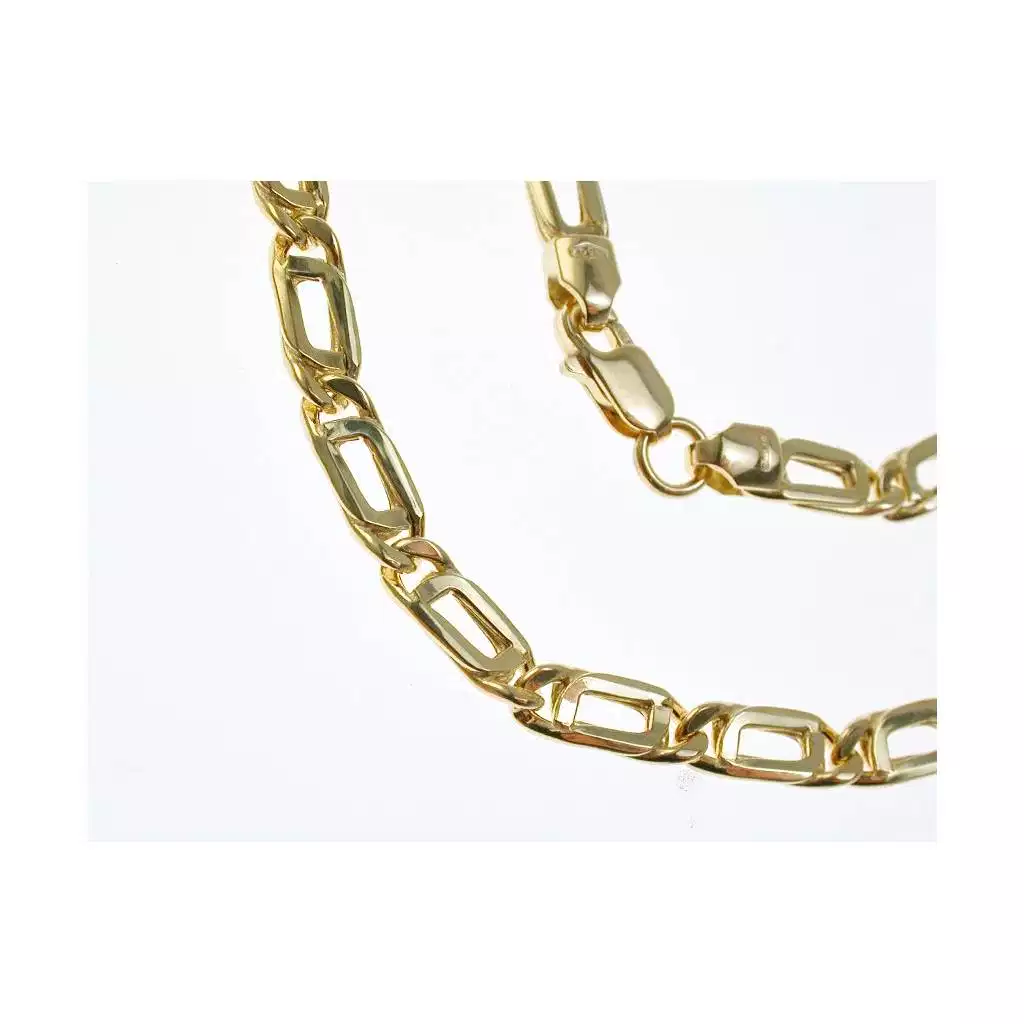 Collana pernice 50cm larghezza 3.3mm in oro giallo 18kt