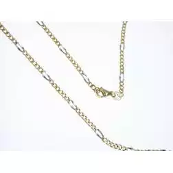 Collana grumetta bicolore 50 cm