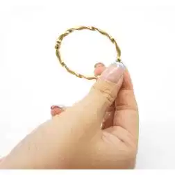 Bracciale BIMBO o BIMBA rigido satinato e Lucido