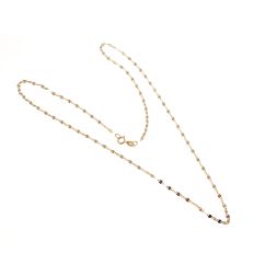 Effect Necklace yellow gold