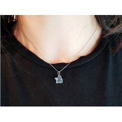 Little Angel Pendant in white gold Small size