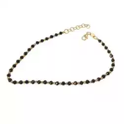 Bracciale sfere nere