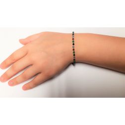 Bracciale sfere multicolor