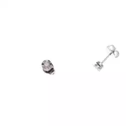 Orecchini Punto Luce Circle Sfaccettato 0,05ct