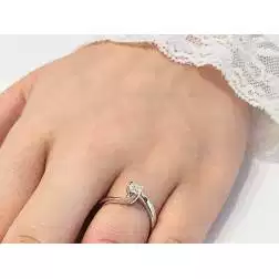 Photo of worn Diamond Solitaire Lipari 20/25