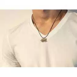 18kt yellow gold divisible puzzle pendant