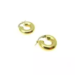 Boccole Semplici Oro Giallo 2cm x 4,8mm