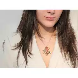 Photo of worn Aquarium Pendant