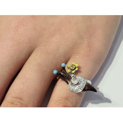 Photo of worn Snail Ring