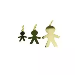 Baby pendant yellow gold