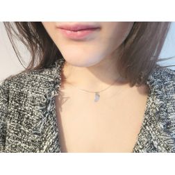 Ciondolo Piedino Oro Bianco