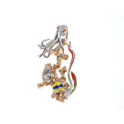 Octopus Aquarius charm