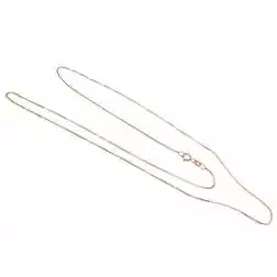 Girocollo Veneta 45cm 0,65mm in Oro Rosa