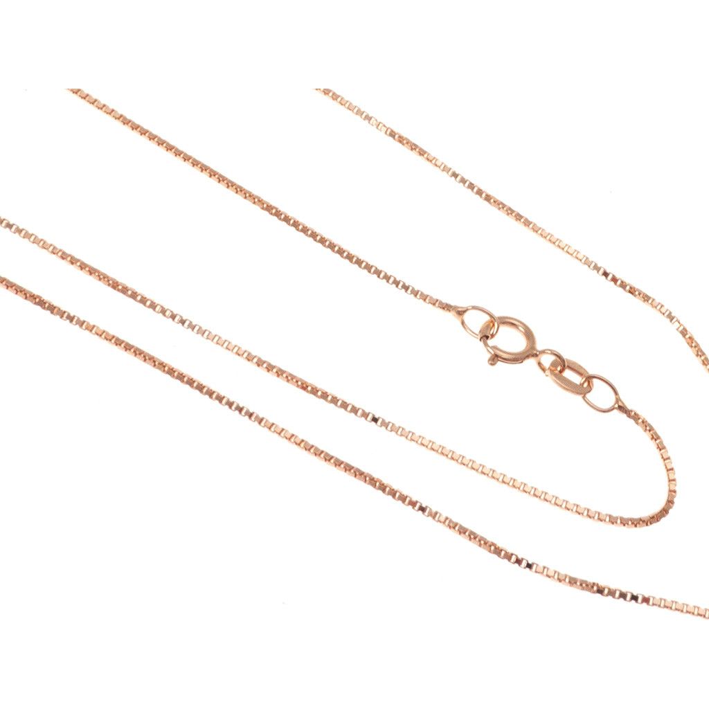 Necklace Veneta 50cm 0.7mm 18kt rose gold