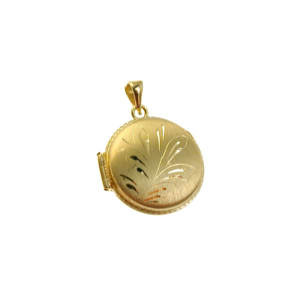 round photo holder charm
