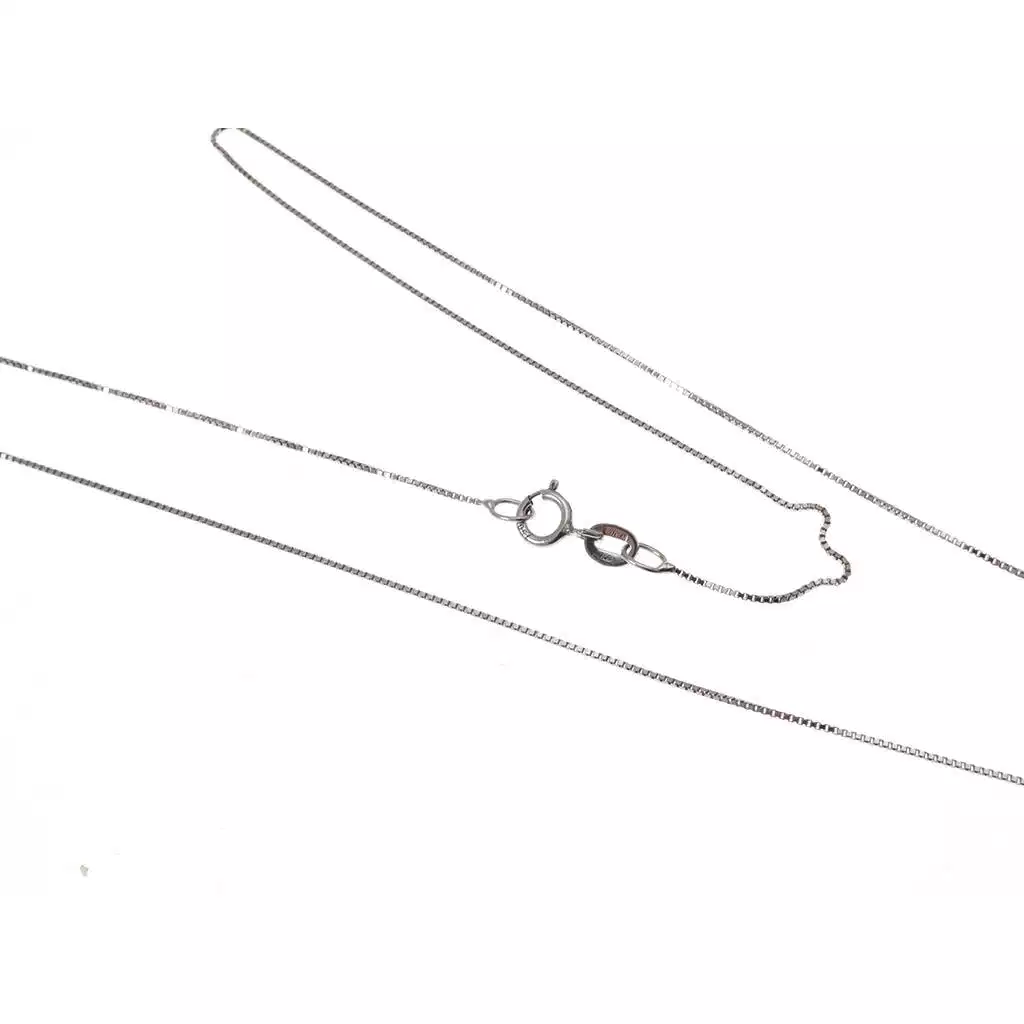 Girocollo Veneta in Oro Bianco