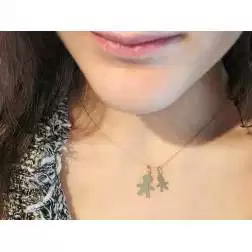 Baby pendant yellow gold