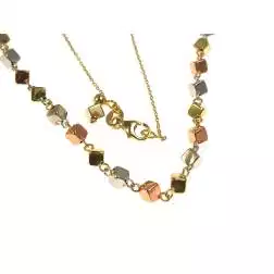 Collana Girocollo Cubi 3 colori