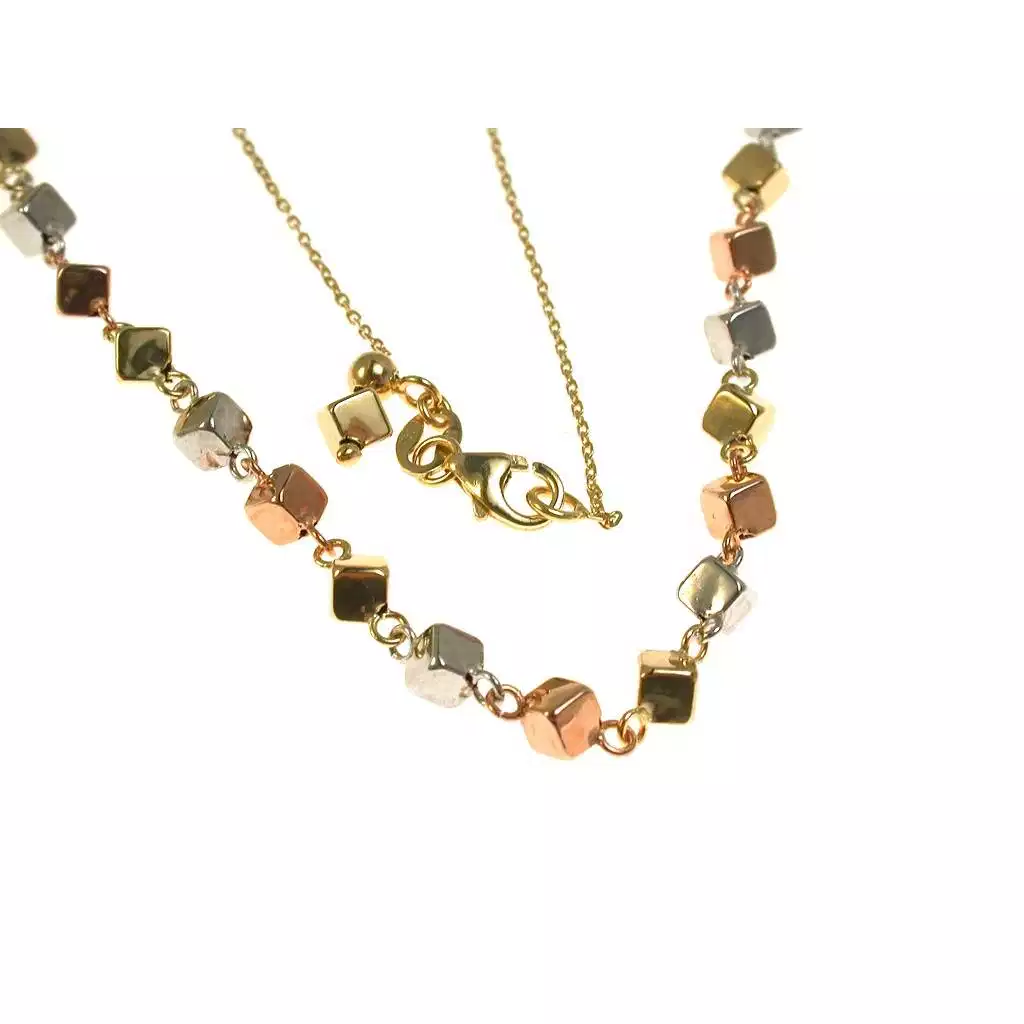 Collana Girocollo Cubi 3 colori