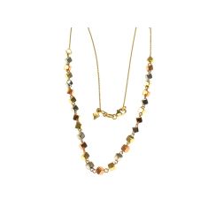 Collana Girocollo Cubi 3 colori