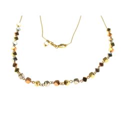 Collana Girocollo Cubi 3 colori