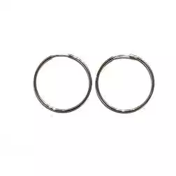 Boccole cerchi 1.95cm x 1mm in oro bianco