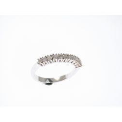 11 diamonds veretta ring - 2,70mm