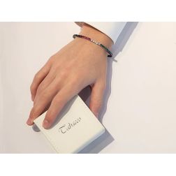 Tennis Bracelet Patriam 18,50cm x 3.20mm photo worn