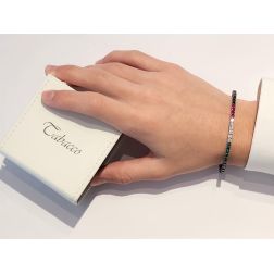 Tennis Bracelet Patriam 18,50cm x 3.20mm photo worn