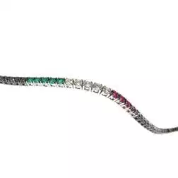 Bracciale Tennis Patriam 18,50cm x 3.20mm