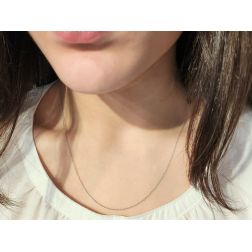 Collana regolabile con perla