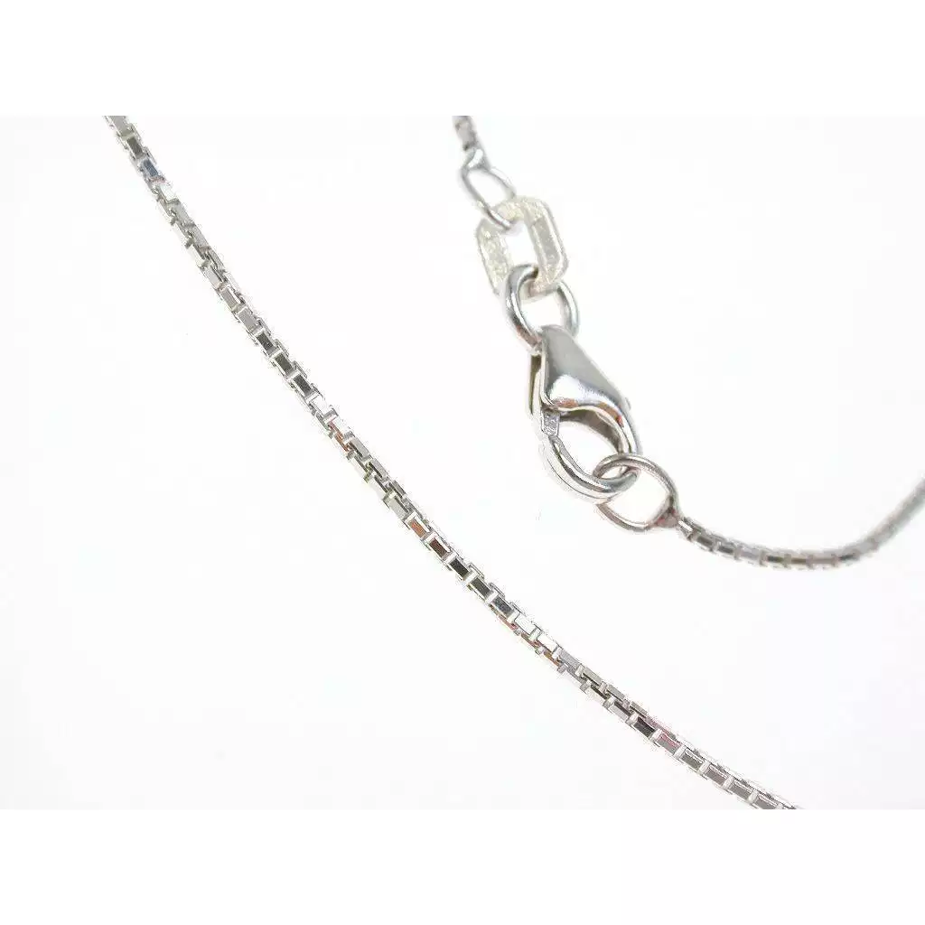Girocollo Veneta 40cm 1mm Oro Bianco