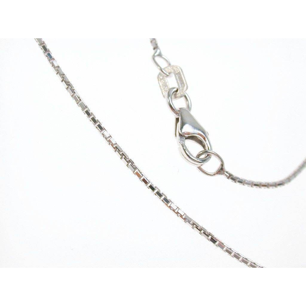 Necklace Veneta 40cm 1mm White Gold