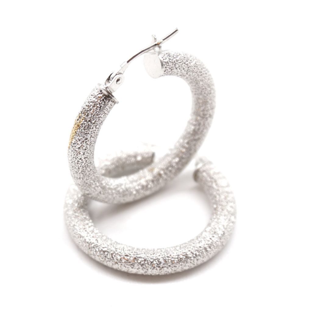 Boccole Sabbiate oro bianco