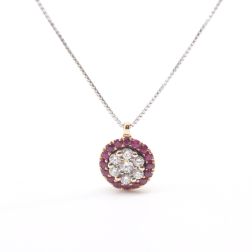 Collana Red stardust