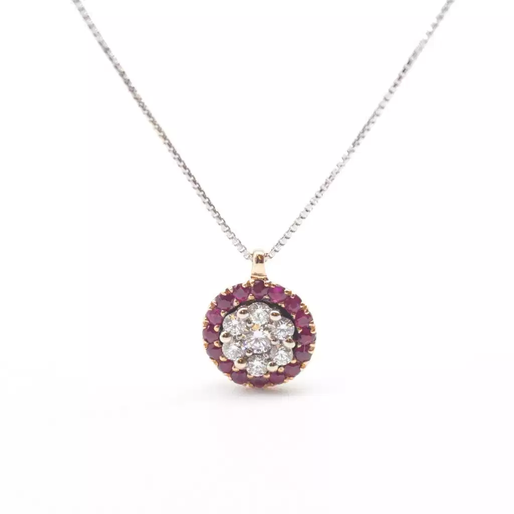 Collana red stardust