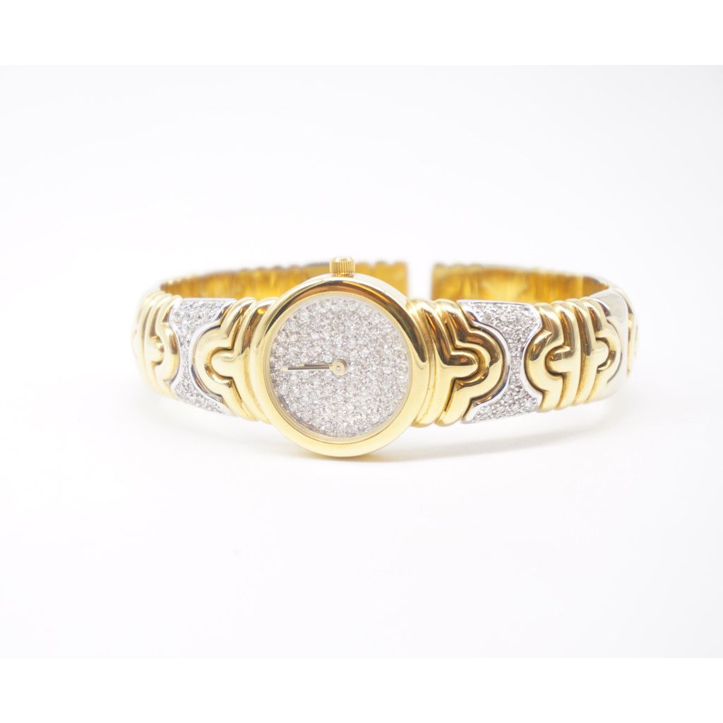 Tabacco Luxury Pavé Watch